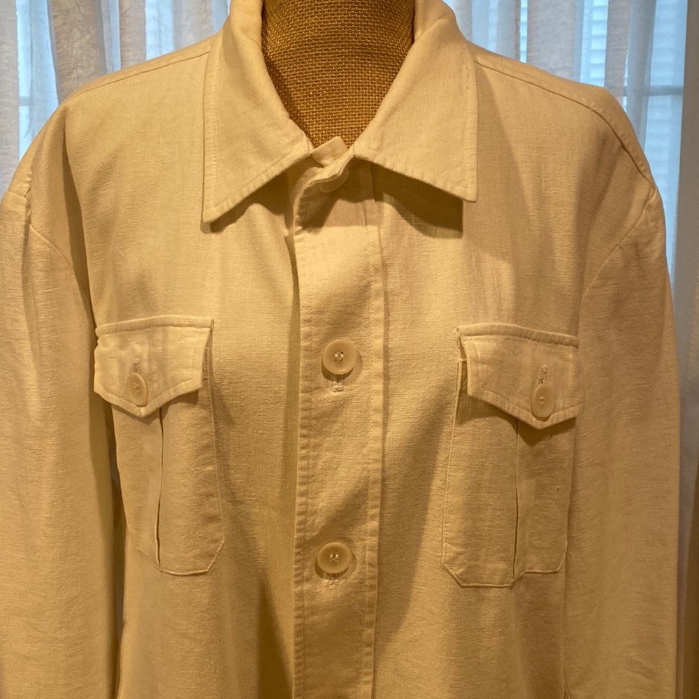 SASCH elegant men’s white leisure jacket , comfortable fit, size 42R
